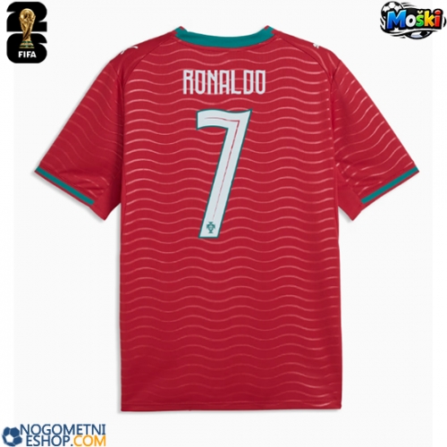 Moški Nogometni dresi Portugalska Cristiano Ronaldo #7 Domači SP 2026 Kratek Rokav